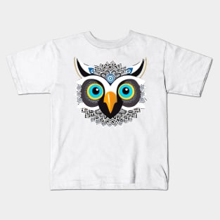 Owl head graphic Kids T-Shirt